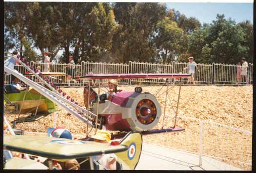 Nine photos of the rides and entertainment at Canberry Fair.