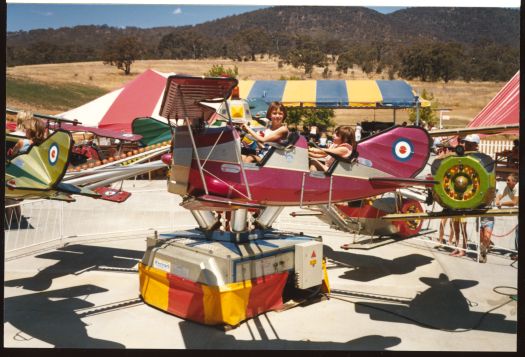 Nine photos of the rides and entertainment at Canberry Fair.