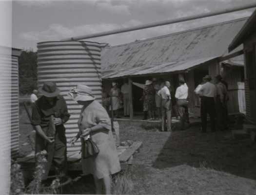 Appears to be an excursion to the Shumack property.