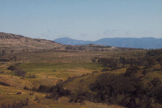 No. 5 in a series of 12. Towards north end of Mt Stromlo and Uriarra Road.