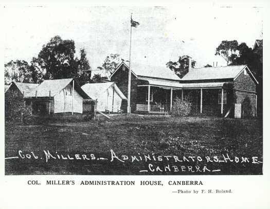 This is the first house before the two storey Canberra House was built.