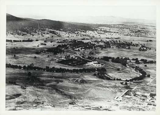 Acton Peninsula from the air 1925