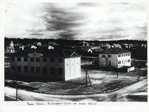 Pictured shortly after completed. Corner of Franklin and Furneau streets, Manuka.