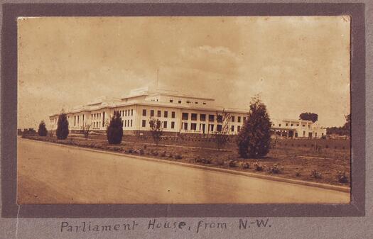 View of Parliament House from the NW along King George Terrace
