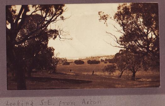 View from Acton towards Parliament House
