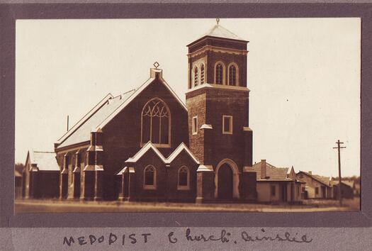Methodist Church on Coranderrk Street, Reid