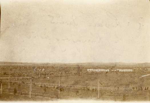 Hotel Kurrajong is in mid ground.