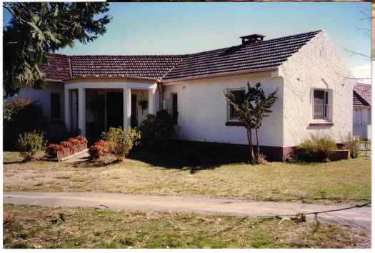 Part of the Kingston/Griffith housing precinct. Corner house design.