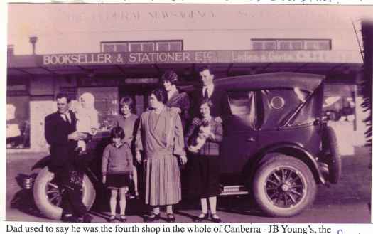 Back of photo:

L to R: Mr SO Taylor (holding Lorena), Iris (above) and Mena, Mrs Taylor and sister Hilda...? [Probably Burrowes]. Giles Street, Kingston in front of SOs drapery shop. He was a "costumier."