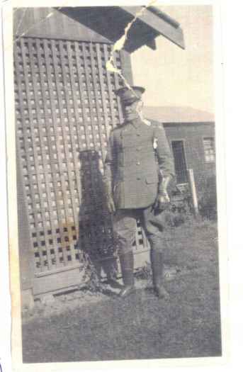 Jack Saunders in uniform.