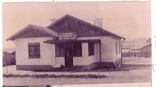 Front view of the building.